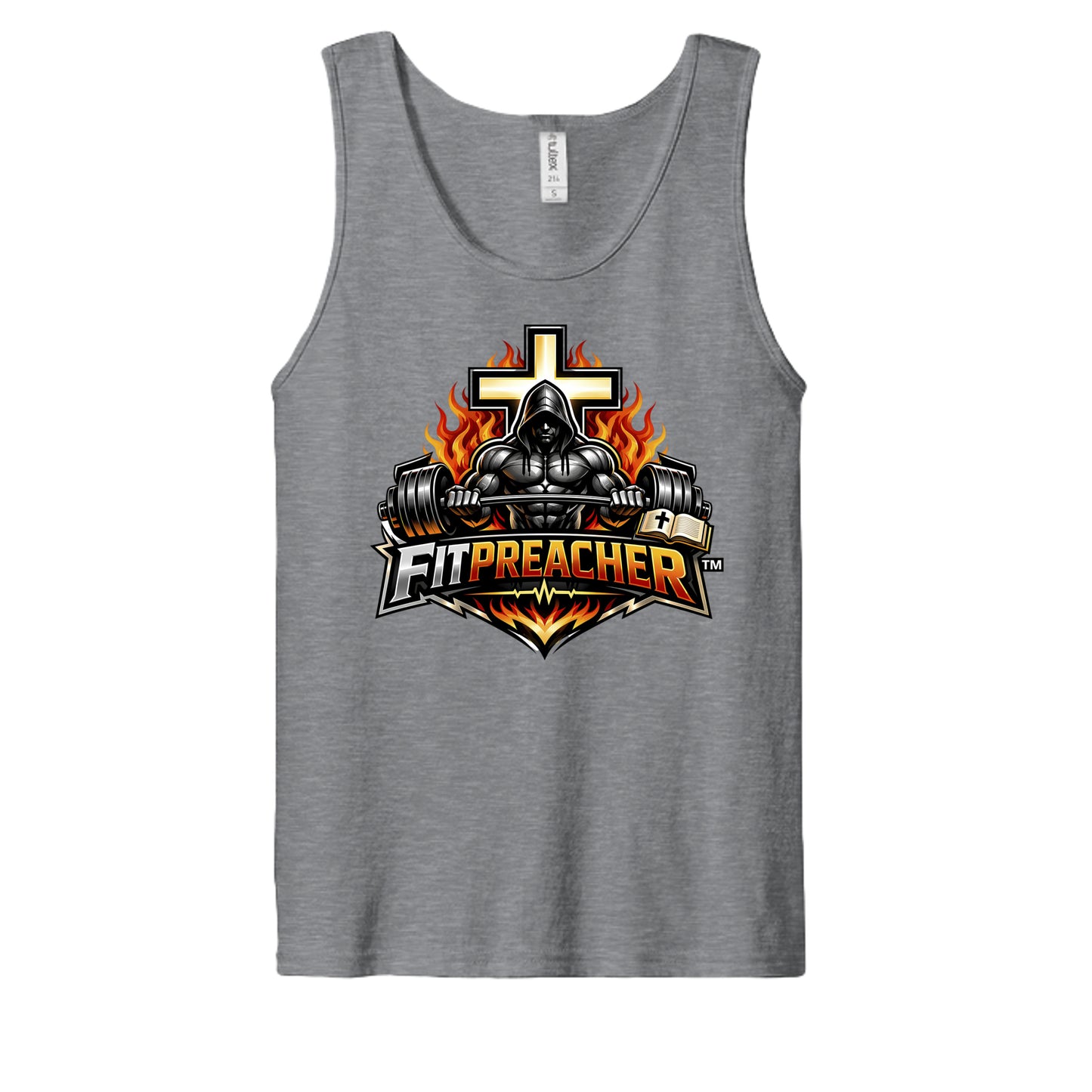 Heather Grey - S105 - FRONT