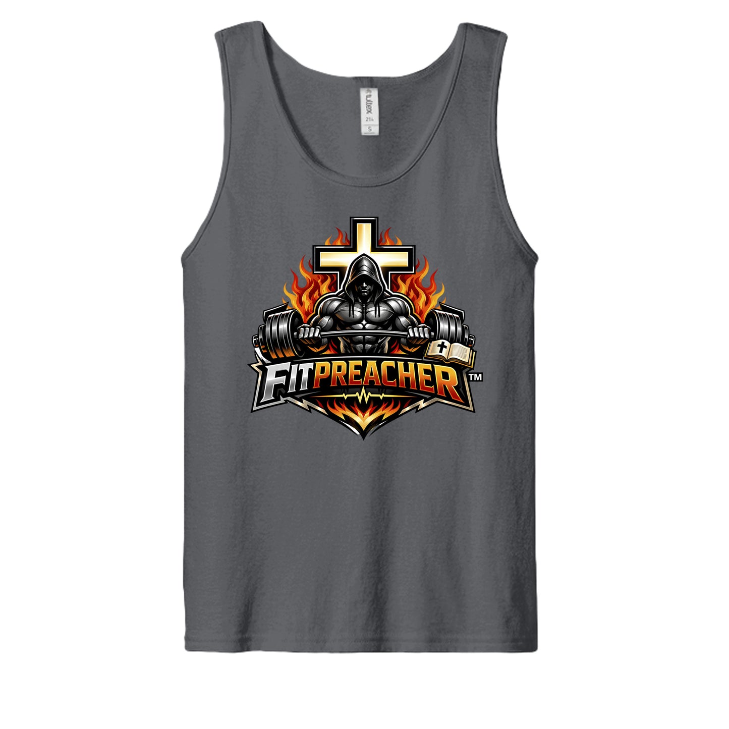 Heather Charcoal - S105 - FRONT